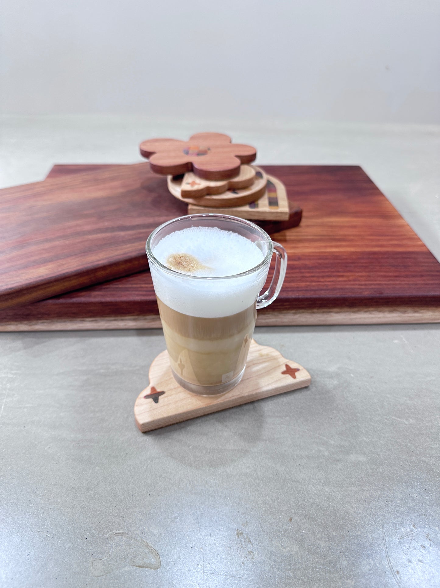 Cheers Timber Coaster