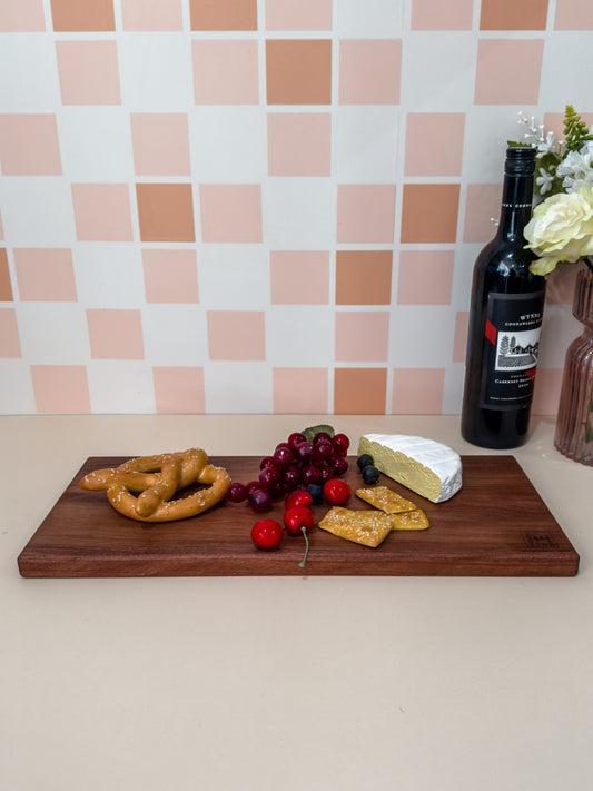 No Frills Long Serving Board - Brushbox