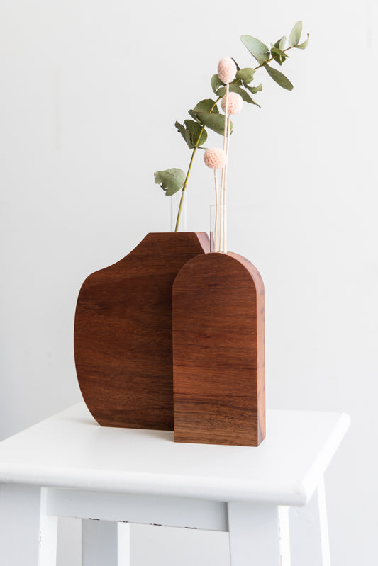 Ironbark Timber Bud Vases