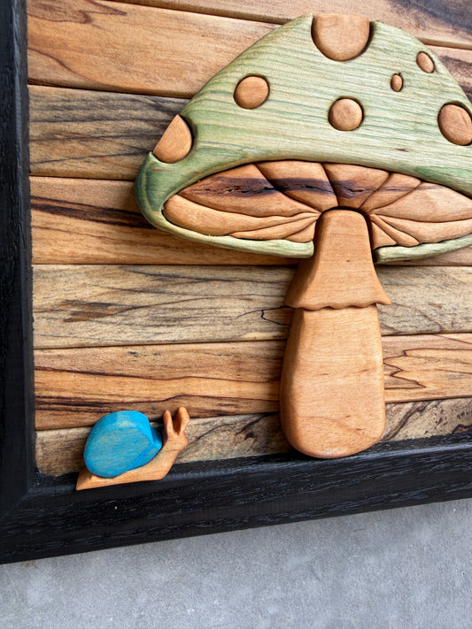 The Wanderer Timber Wall Artwork #13
