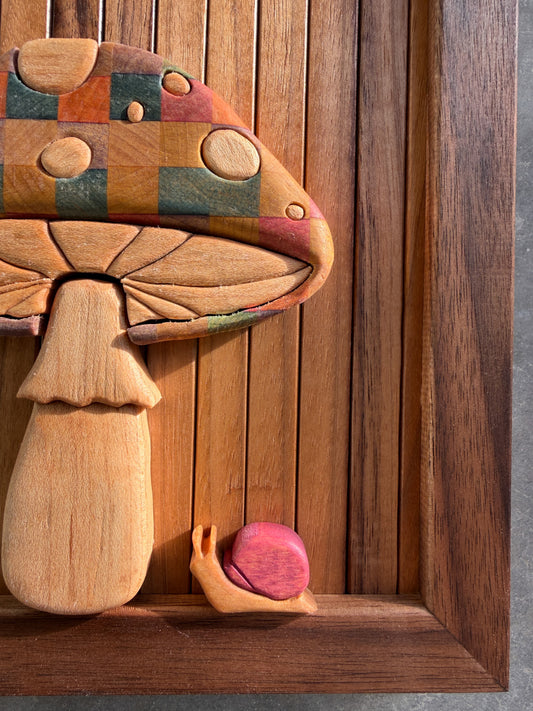 The Wanderer Timber Wall Artwork #15