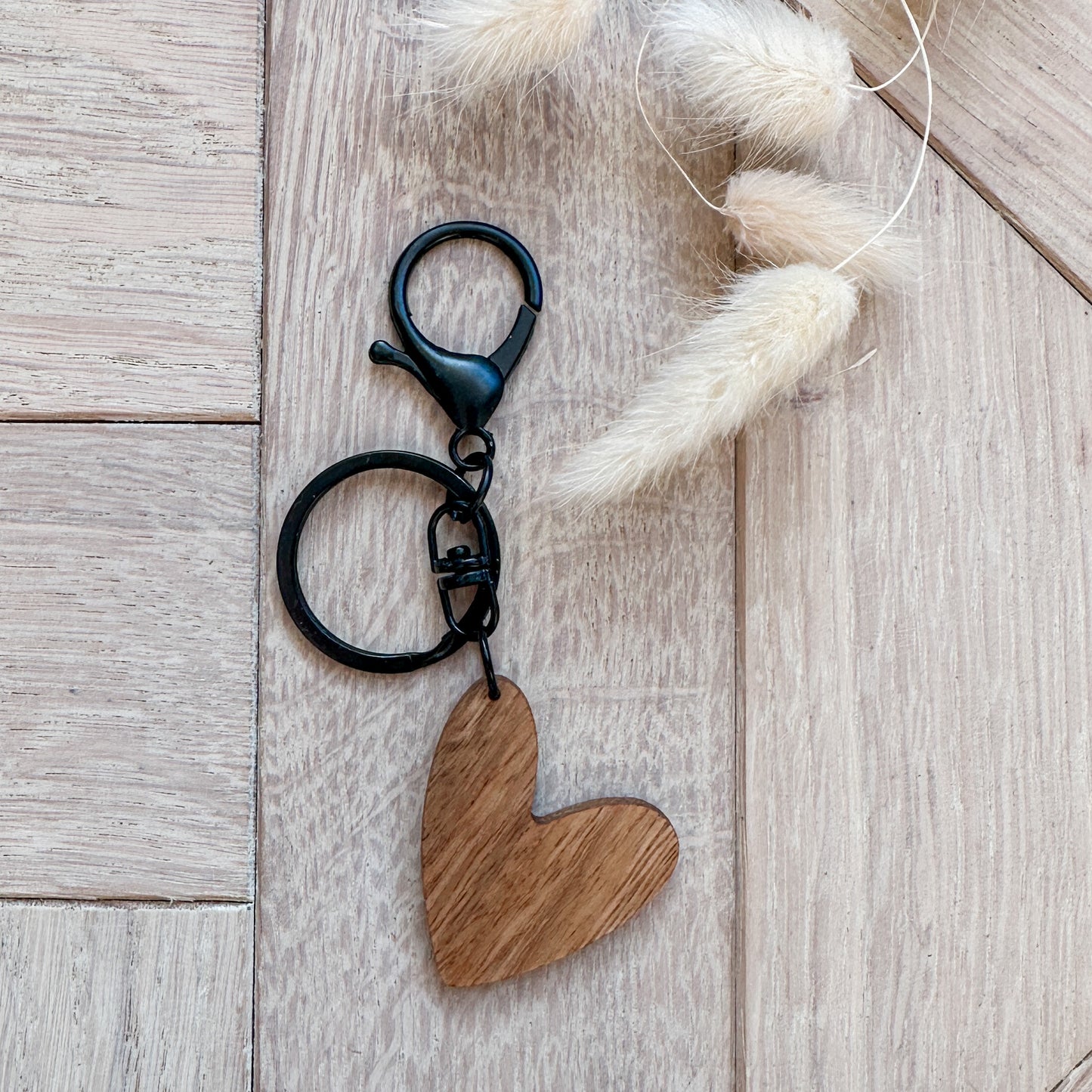 Timber Keyrings - Spotted Gum