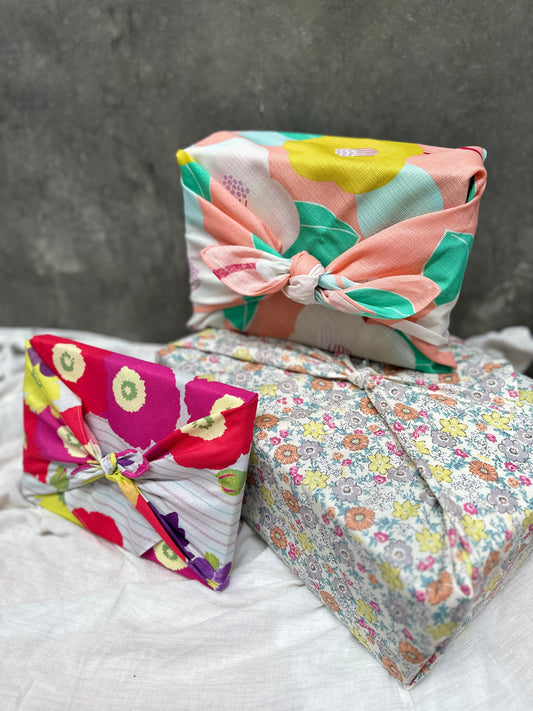 Reusable Furoshiki Cloth Wrap - Small