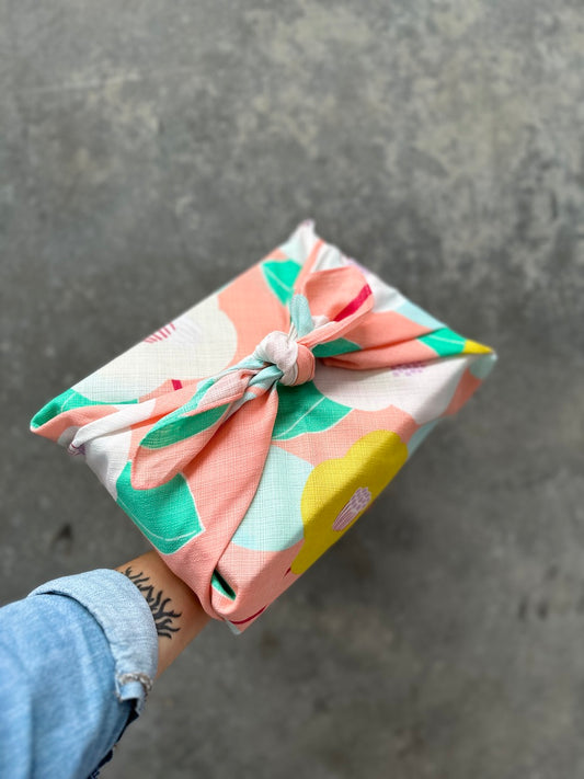Reusable Furoshiki Cloth Wrap - Medium