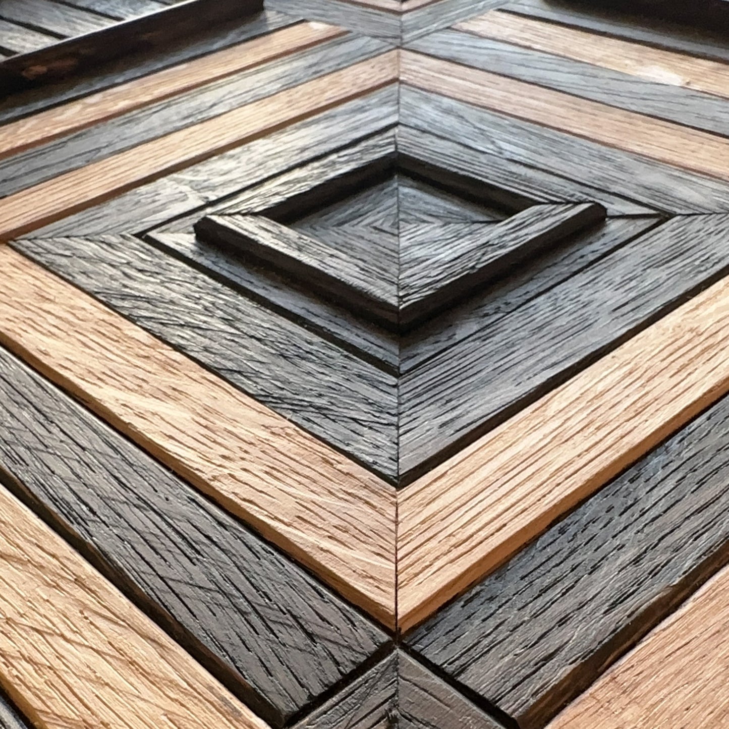 “Great Beginnings” // Mosaic Timber Wall Art