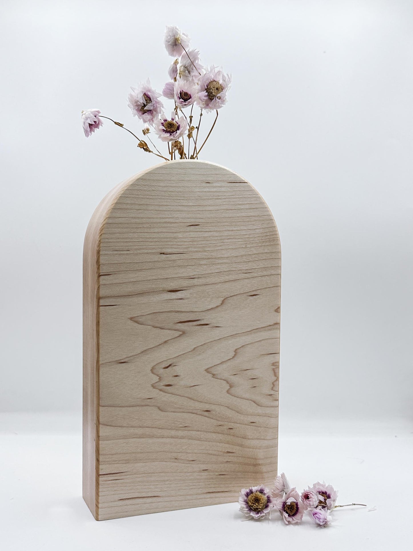 Timber Dry Flower Vases - Rock Maple