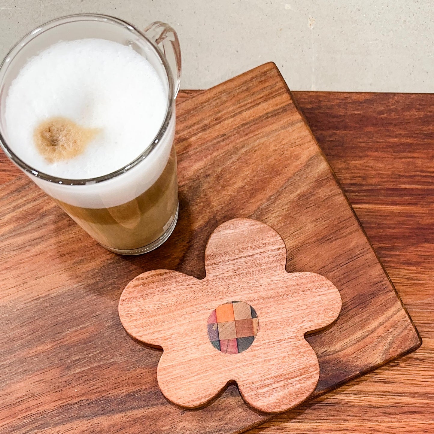 Cheers Timber Coaster