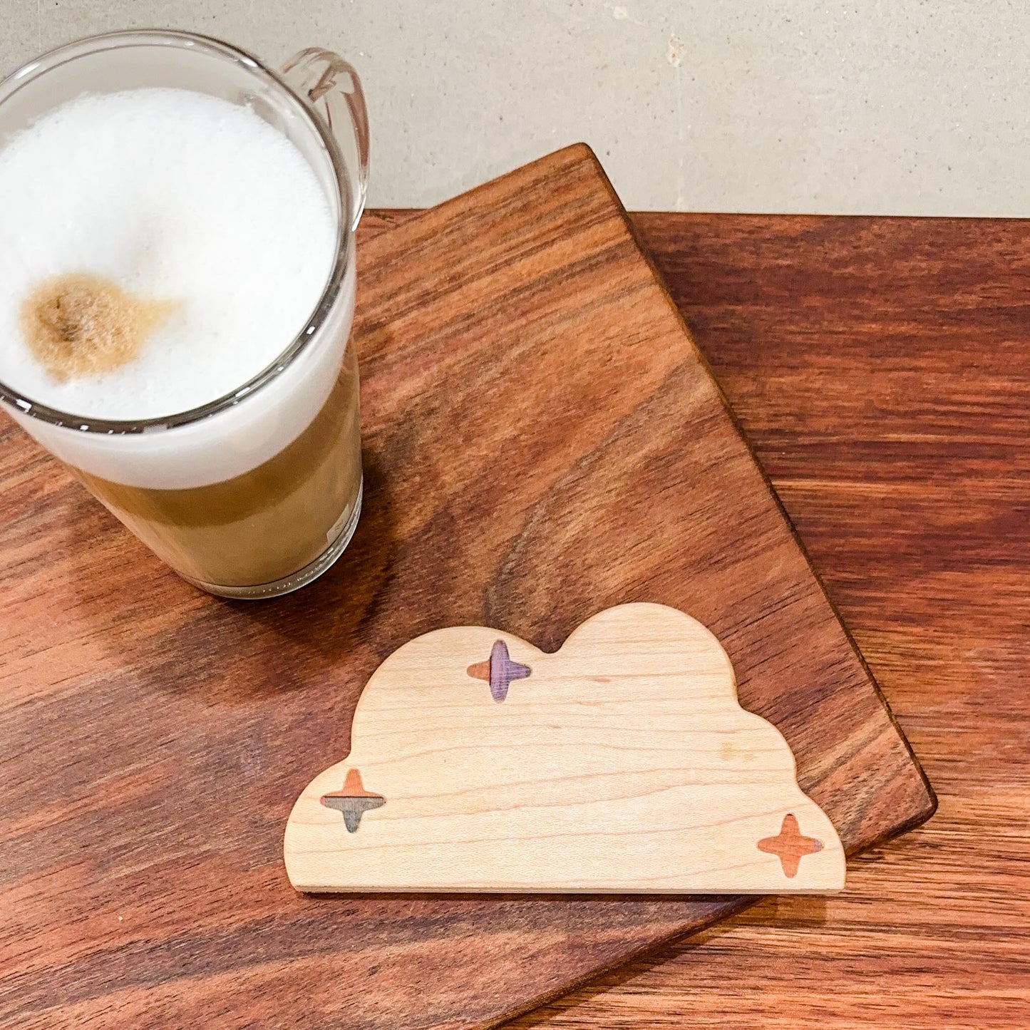 Cheers Timber Coaster