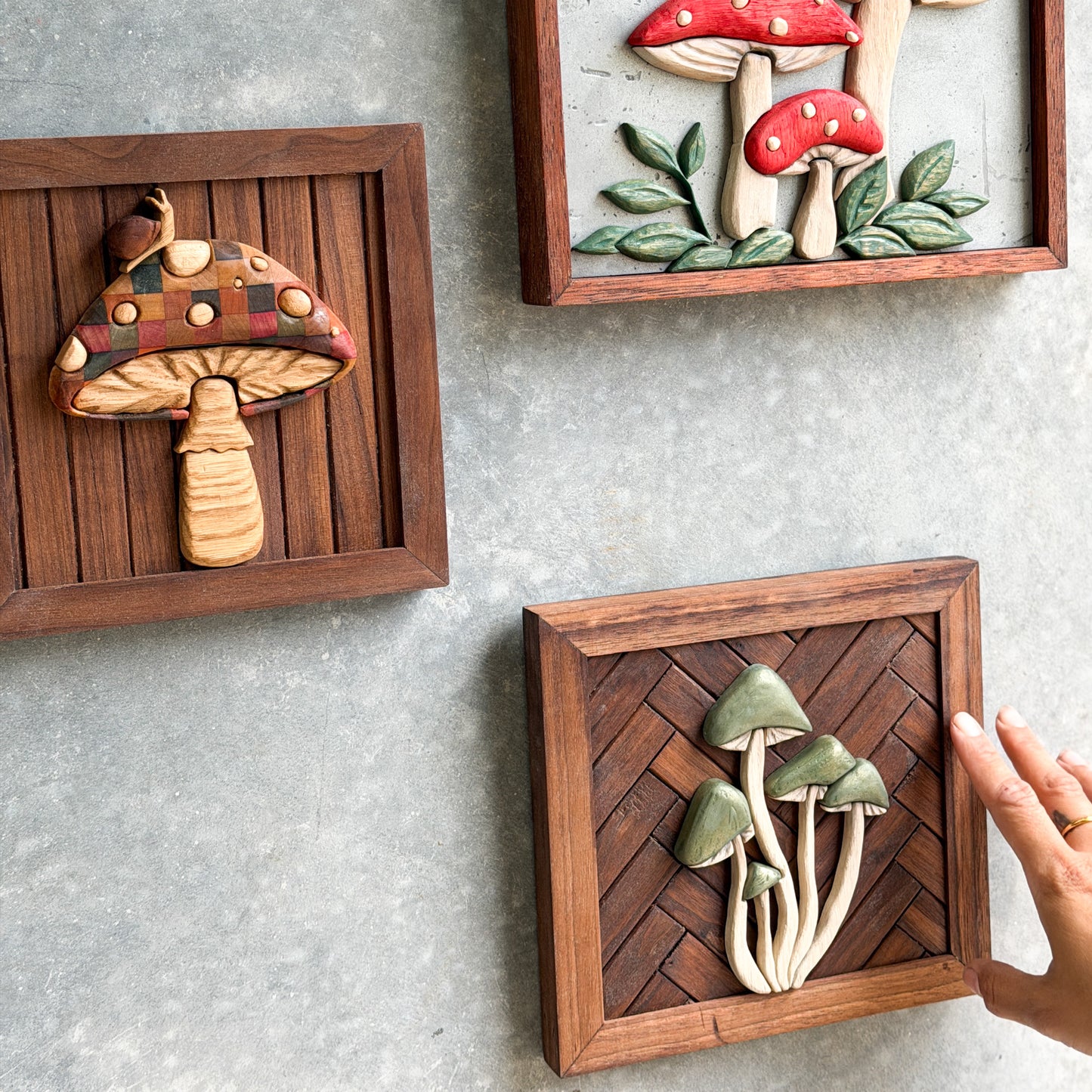 The Curious Wanderer Timber Wall Artwork