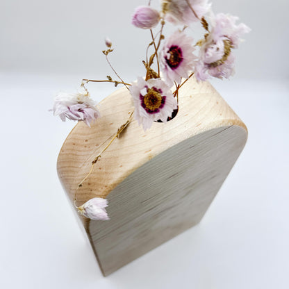 Timber Dry Flower Vases - Rock Maple