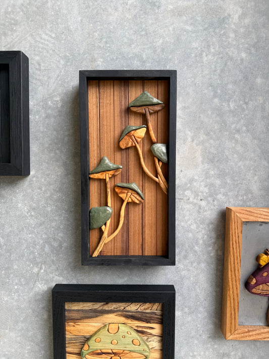 Leaning Toward Light Timber Wall Artwork