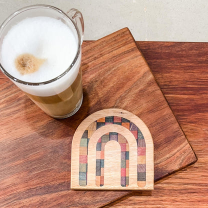 Cheers Timber Coaster