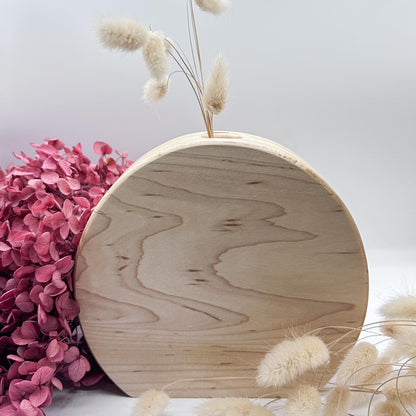 Timber Dry Flower Vases - Rock Maple