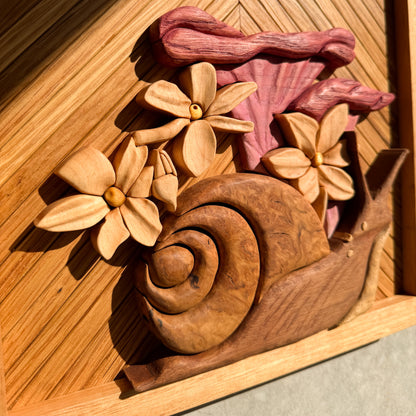 Gentle Pause Timber Wall Artwork