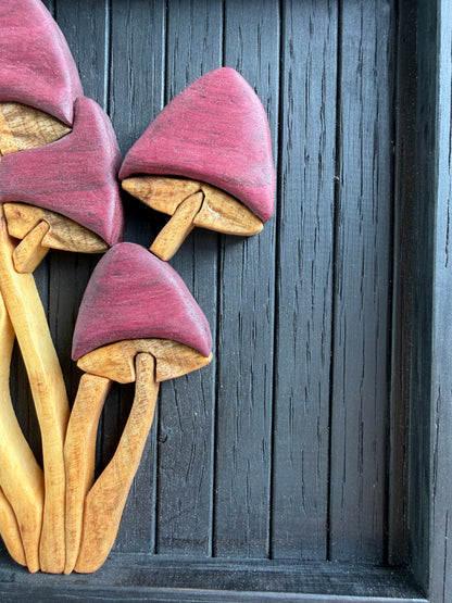 Gathered Close Timber Wall Artwork