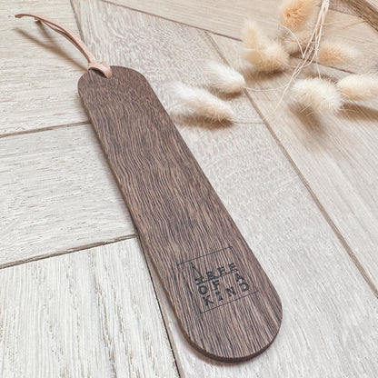 Booked For Later // Timber Bookmark