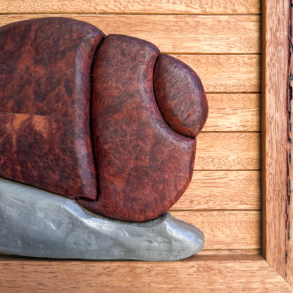 Slow Passage Timber Wall Artwork