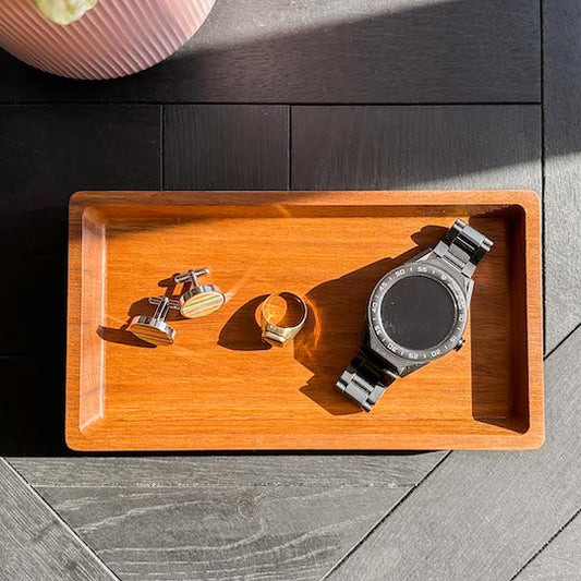 Spotted Gum Block Catch All Tray