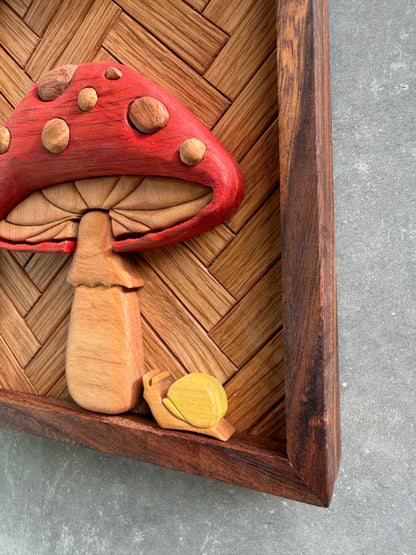 The Wanderer Timber Wall Artwork #4