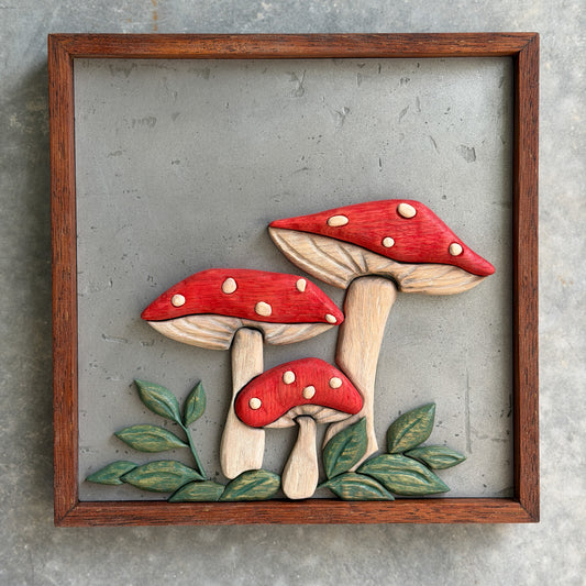 Woodland Kin Timber Wall Artwork
