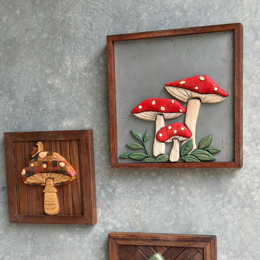 Woodland Kin Timber Wall Artwork
