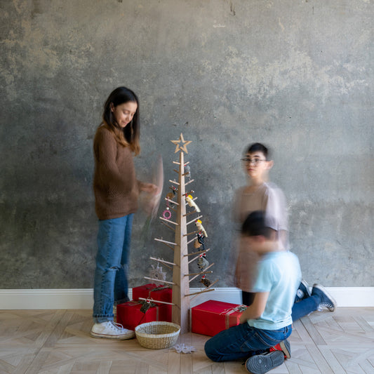 The Mini Naked Oak Wooden Christmas Tree