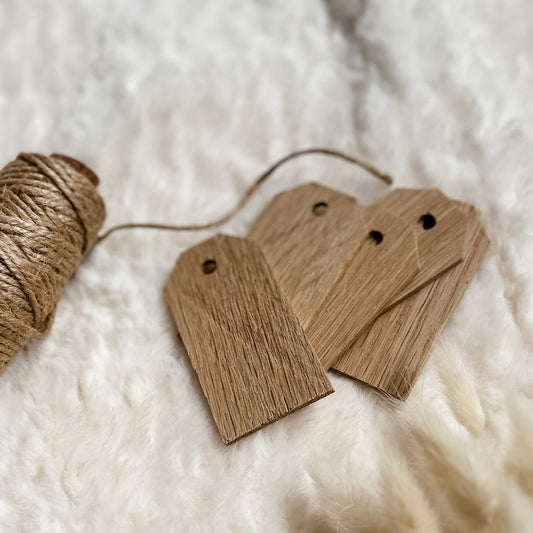 Naked Oak Gift Tags - Pack of 5
