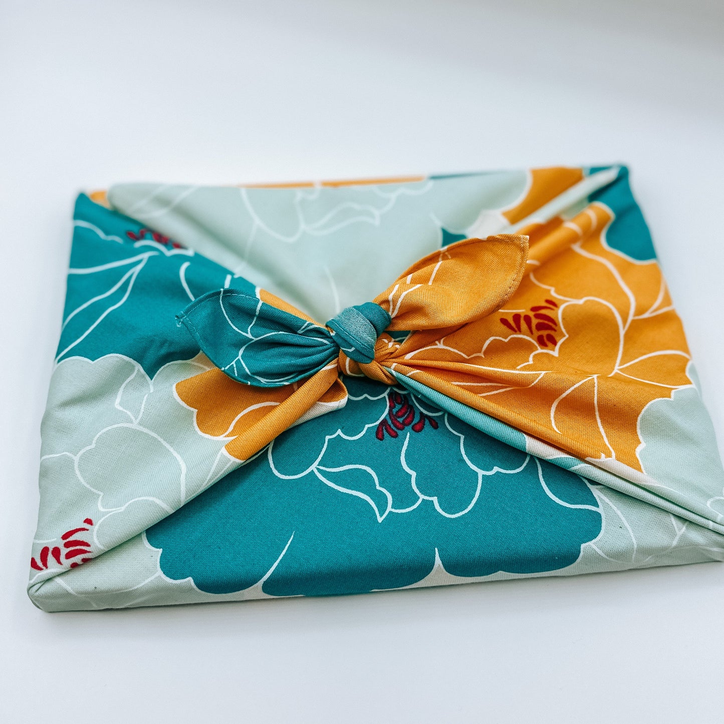 The Gift Wrap Bundle // Small Furoshiki & Naked Oak Gift Tags